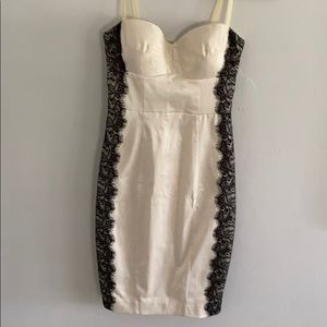 Guess Black and white cream fitted, double fabric